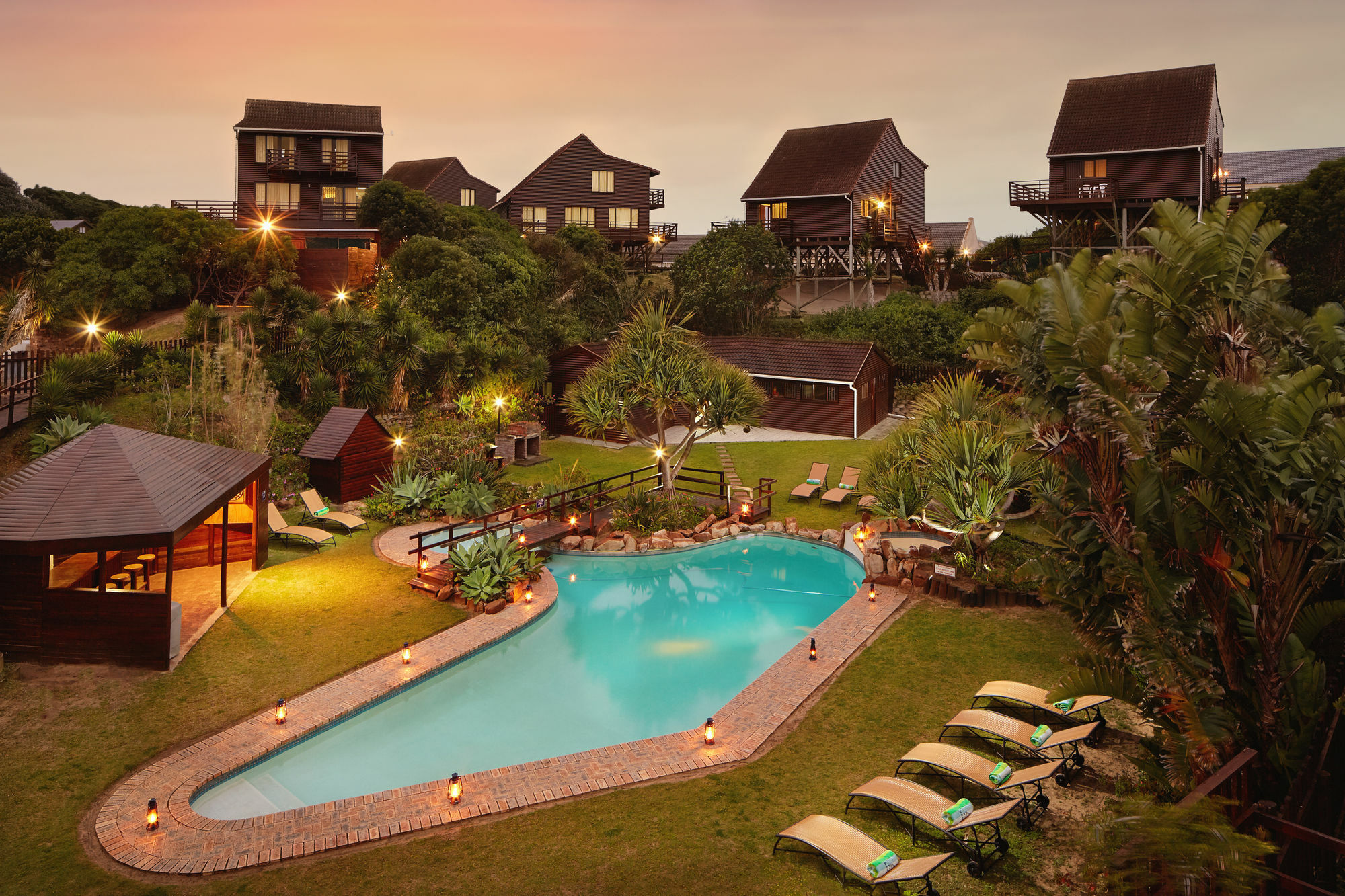 First Group Kowie River Chalets ポート・アルフレッド エクステリア 写真